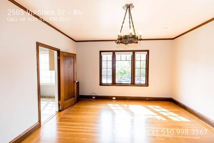 Apartment for rent at 2505 Virginia St #4, Berkeley, CA 94709