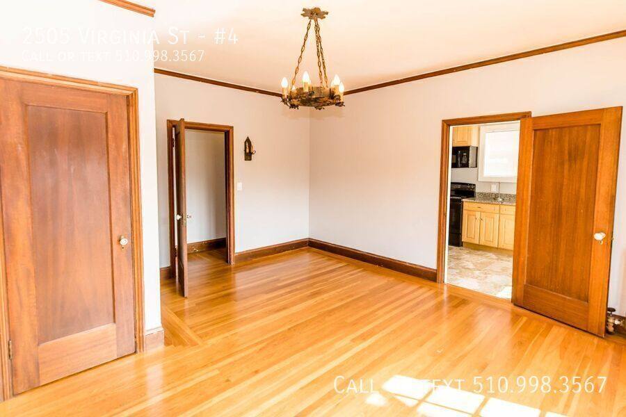Apartment for rent at 2505 Virginia St #4, Berkeley, CA 94709