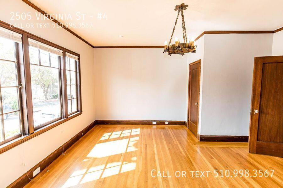 Apartment for rent at 2505 Virginia St #4, Berkeley, CA 94709