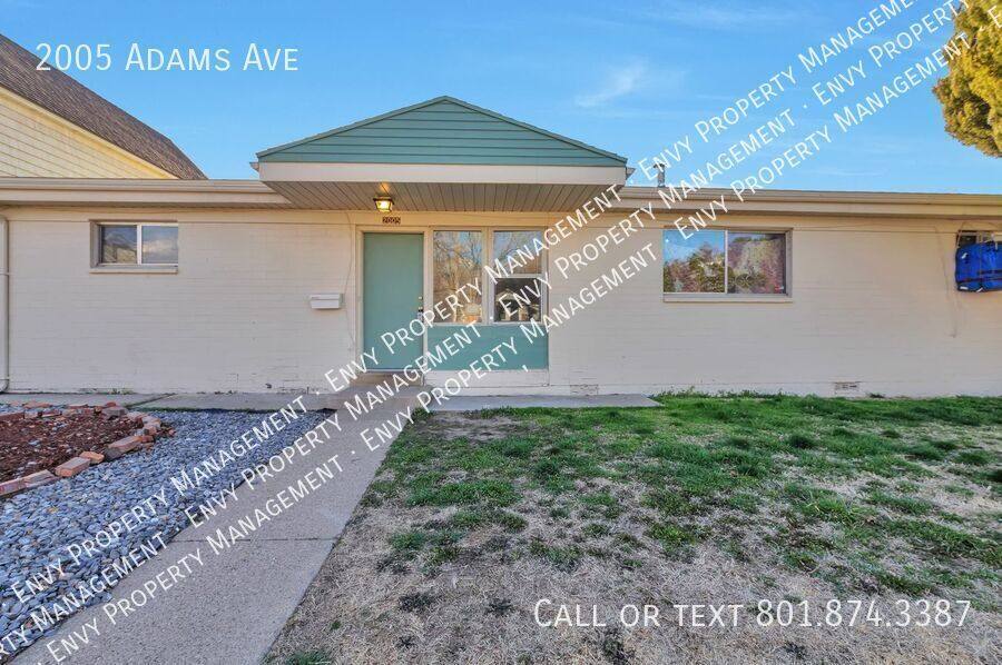 Apartment for rent at 2005 Adams Ave, Ogden, UT 84401
