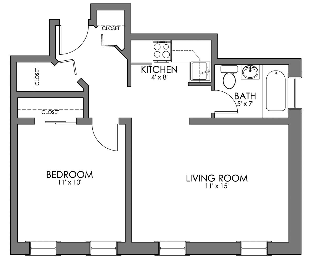 Apartment for rent at 49 Burbank St #34918, Boston, MA 02115