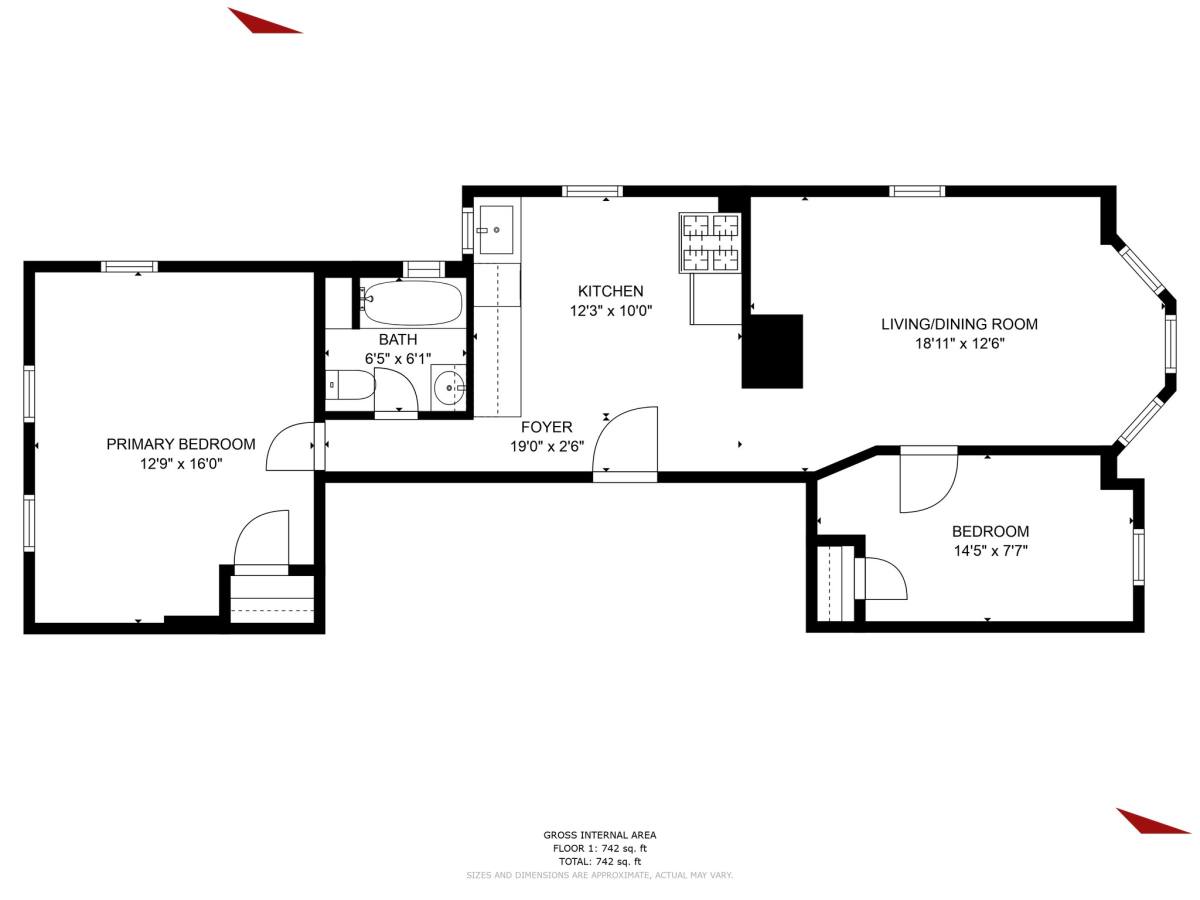 Apartment for rent at 45 Pratt St #2, Allston, MA 02134