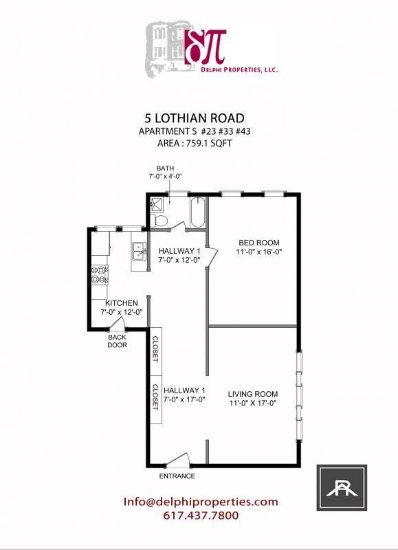 Apartment for rent at 3 Lothian Rd #33, Brighton, MA 02135
