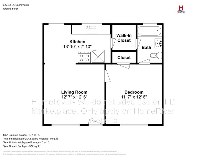 Apartment for rent at 3224 X St #2, Sacramento, CA 95817