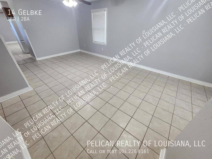 House for rent at 14 Gelbke Dr, Gretna, LA 70053