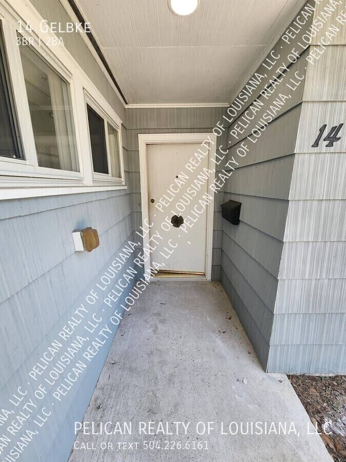 House for rent at 14 Gelbke Dr, Gretna, LA 70053