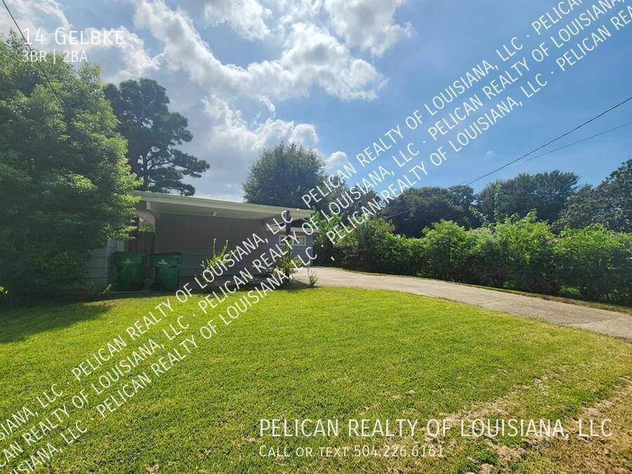 House for rent at 14 Gelbke Dr, Gretna, LA 70053
