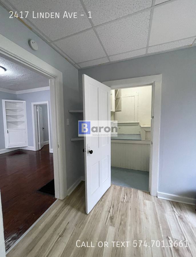 Apartment for rent at 2417 Linden Ave #1, South Bend, IN 46628
