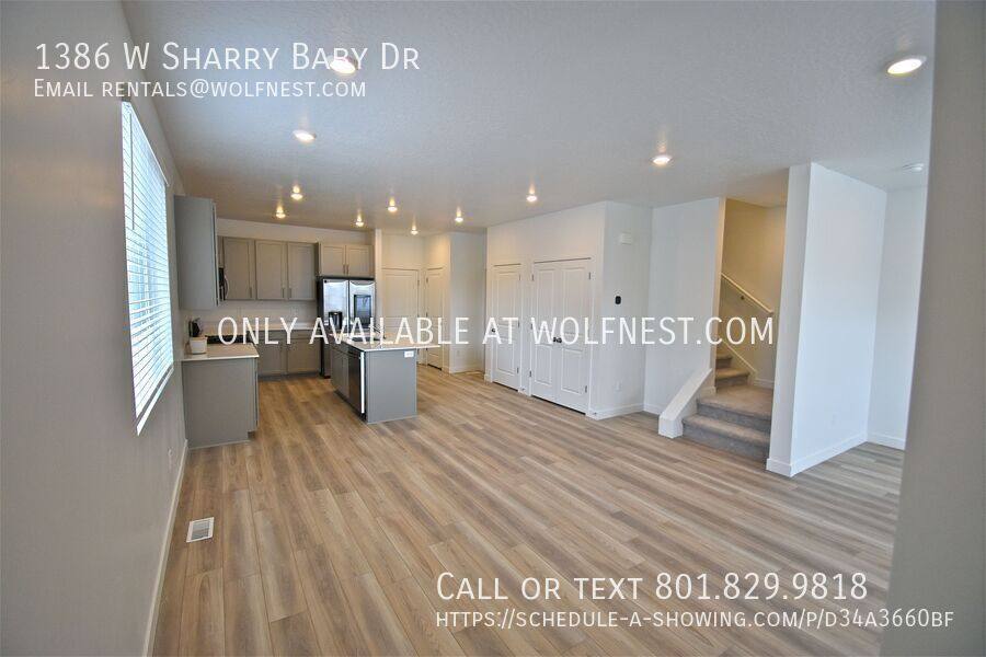 Townhouse for rent at 1386 W Sharry Baby Dr, Saratoga Springs, UT 84045