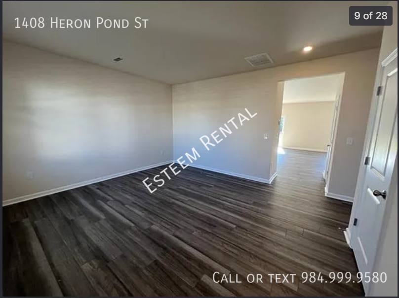 House for rent at 1408 Heron Pond St, Raleigh, NC 27604