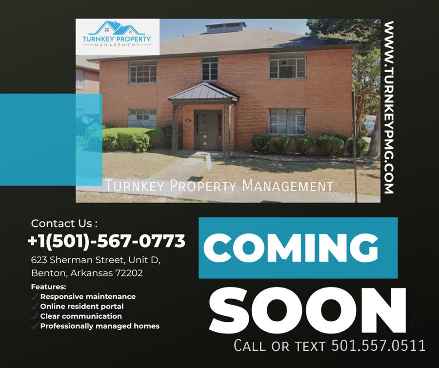 Apartment for rent at 623 Sherman St, Little Rock, AR 72202