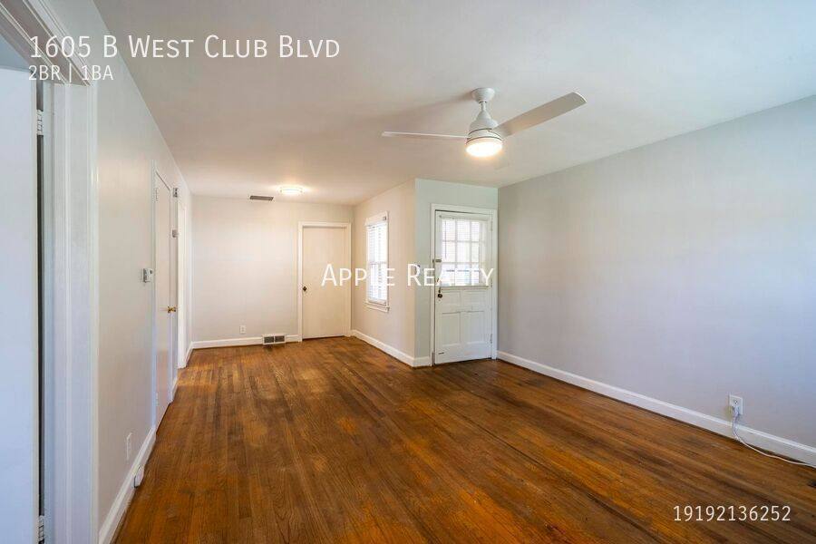 House for rent at 1605 B W Club Blvd, Durham, NC 27705