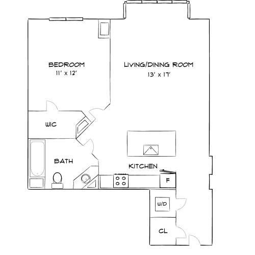 Apartment for rent at 1 Leighton St #1419, Cambridge, MA 02141
