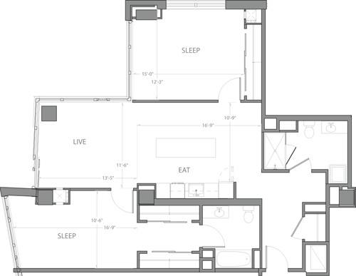 Apartment for rent at 315 A St #1010, Boston, MA 02210