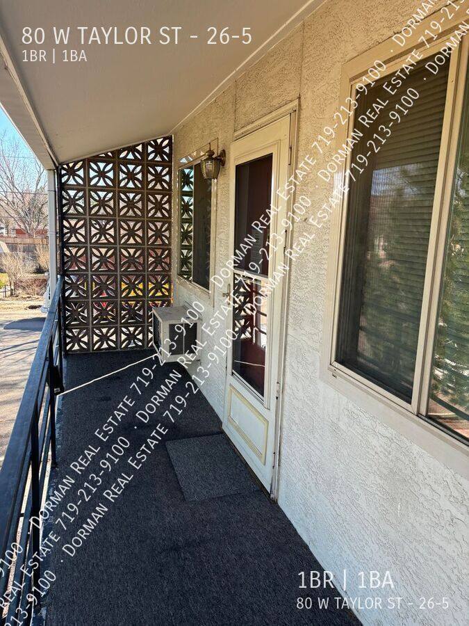 Apartment for rent at 80 W Taylor St #26-5, Colorado Springs, CO 80907