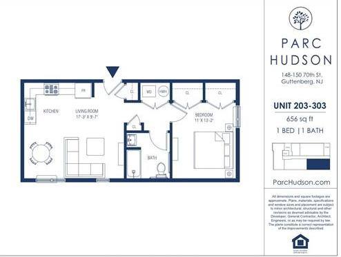 Apartment for rent at 150 70th St #303, West New York, NJ 07093