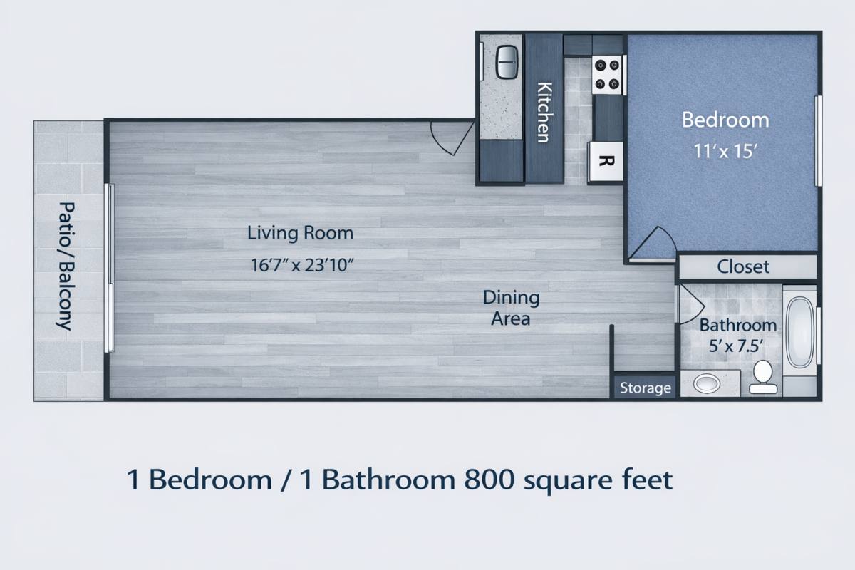 Apartment for rent at 6650 Linda Vista Rd, San Diego, CA 92111