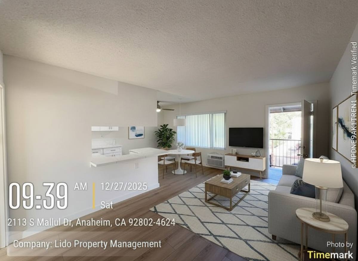 Apartment for rent at 2113 S Mallul Dr, Anaheim, CA 92802