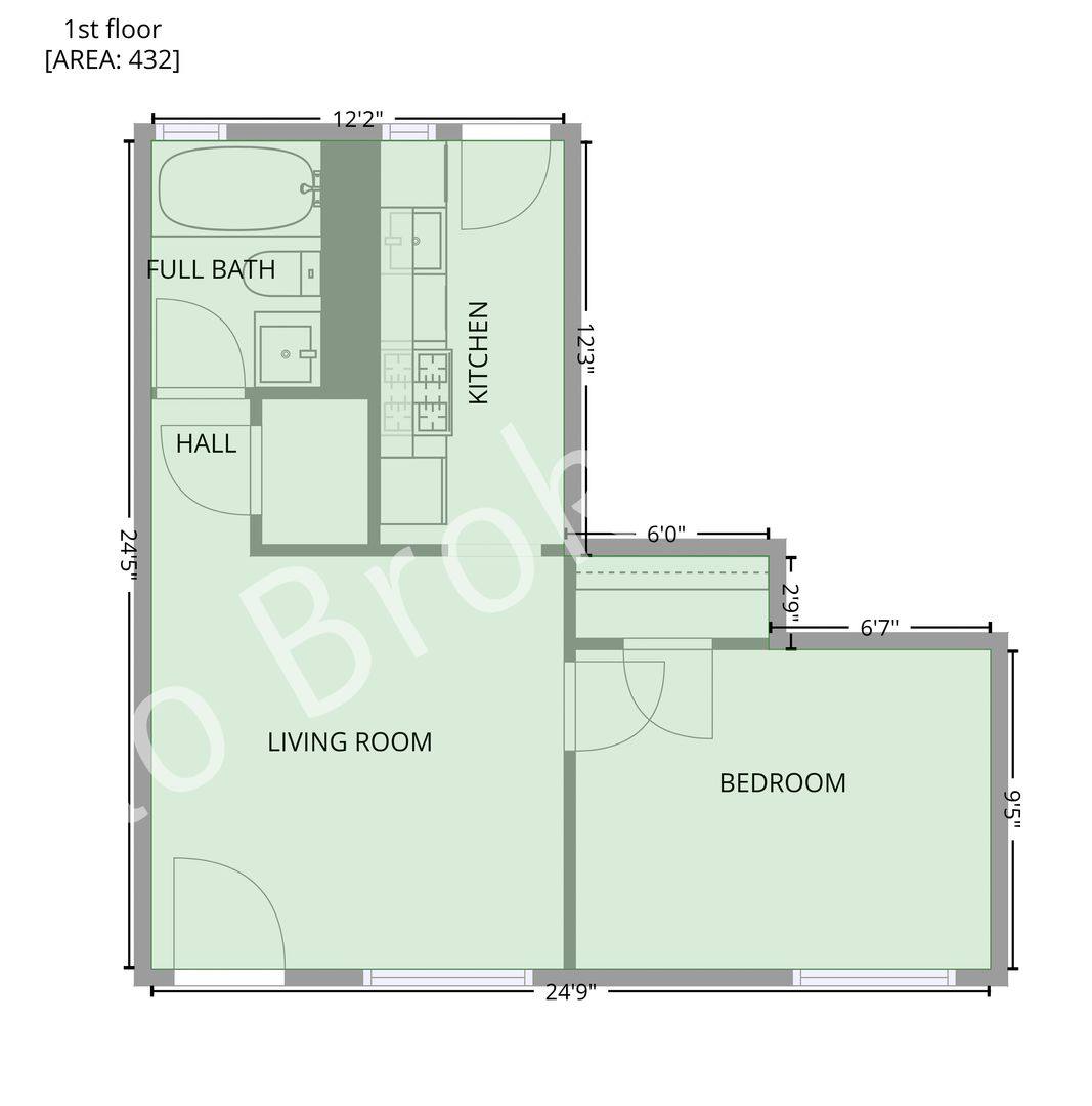 Apartment for rent at 549-553 Highland Ave NE, Atlanta, GA 30312