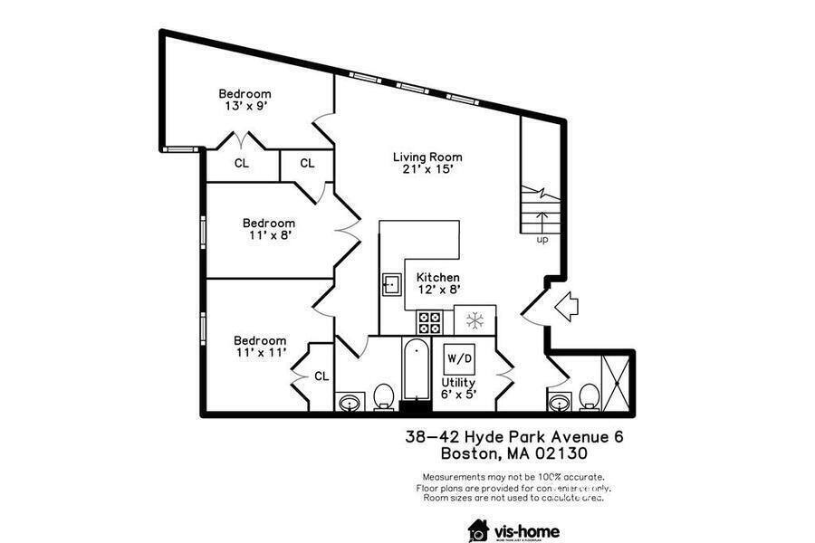 Apartment for rent at 42 Hyde Park Ave #6R, Jamaica Plain, MA 02130