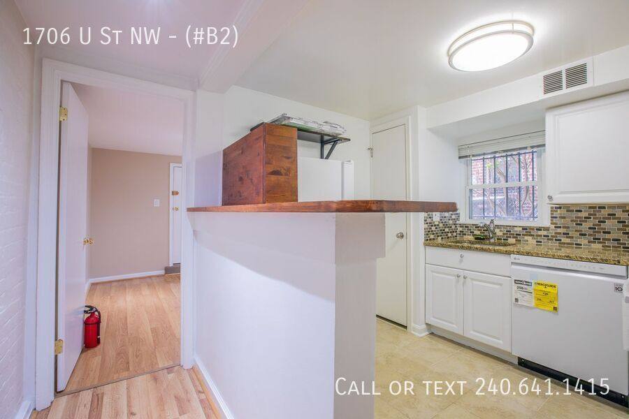 Condo for rent at 1706 U St NW #B2, Washington, DC 20009