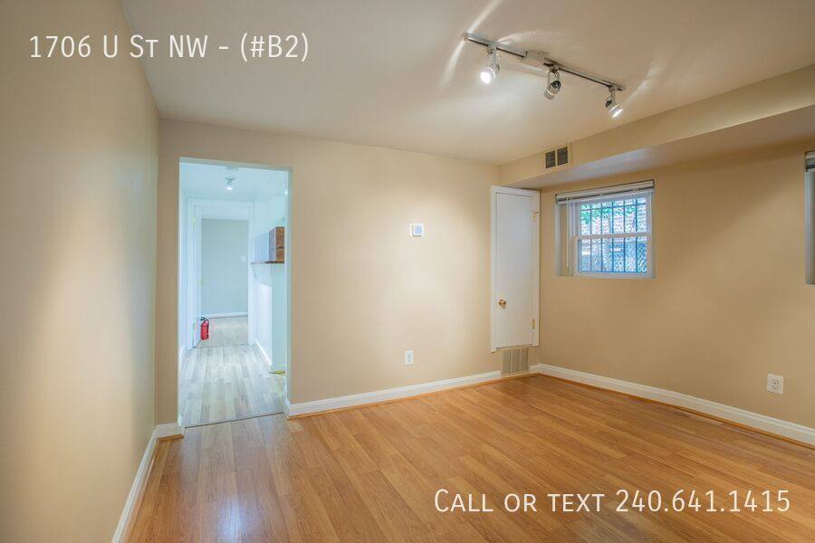 Condo for rent at 1706 U St NW #B2, Washington, DC 20009