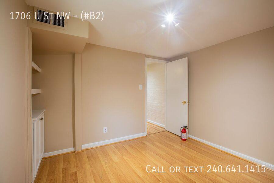 Condo for rent at 1706 U St NW #B2, Washington, DC 20009
