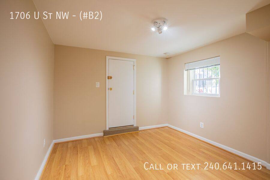 Condo for rent at 1706 U St NW #B2, Washington, DC 20009
