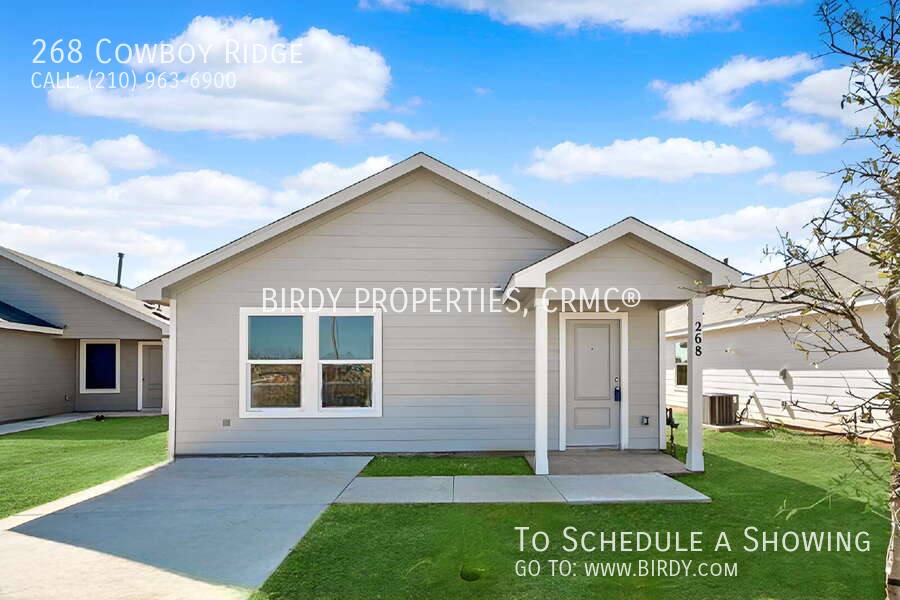 House for rent at 268 Cowboy Ridge, Pleasanton, TX 78064