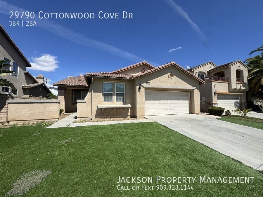 House for rent at 29790 Cottonwood Cove Dr, Menifee, CA 92584