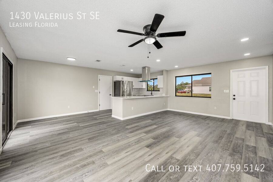 House for rent at 1430 Valerius St SE, Palm Bay, FL 32909