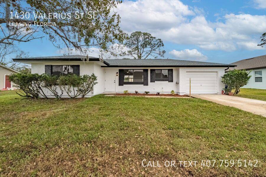 House for rent at 1430 Valerius St SE, Palm Bay, FL 32909