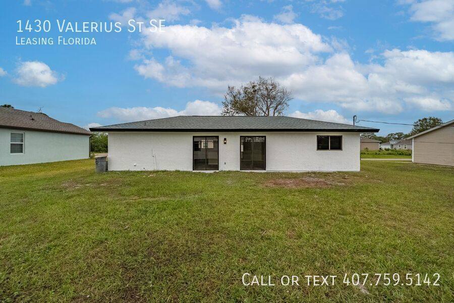 House for rent at 1430 Valerius St SE, Palm Bay, FL 32909