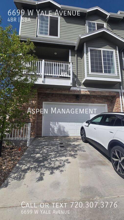 Townhouse for rent at 6699 W Yale Ave, Denver, CO 80227