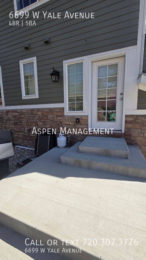 Townhouse for rent at 6699 W Yale Ave, Denver, CO 80227