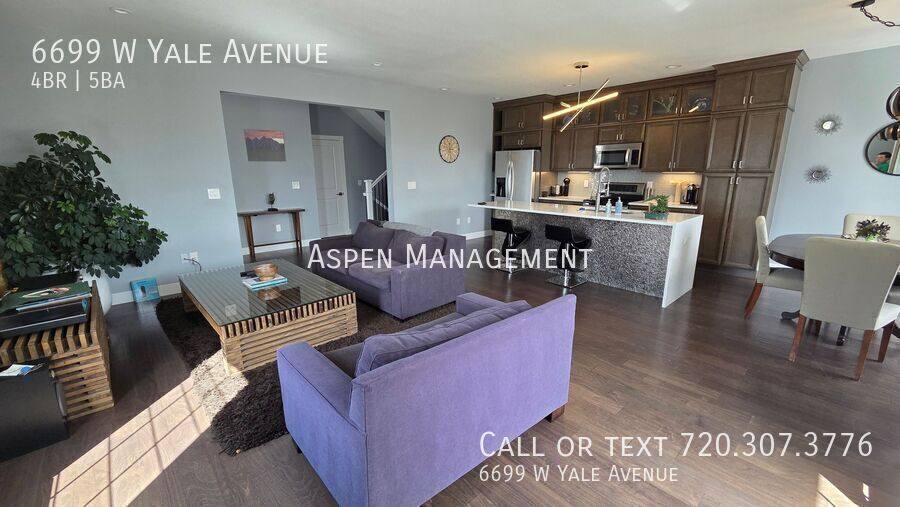 Townhouse for rent at 6699 W Yale Ave, Denver, CO 80227