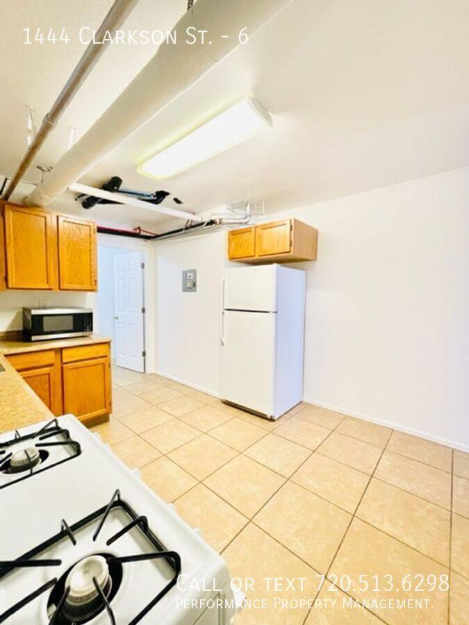 Apartment for rent at 1444 Clarkson St #6, Denver, CO 80218