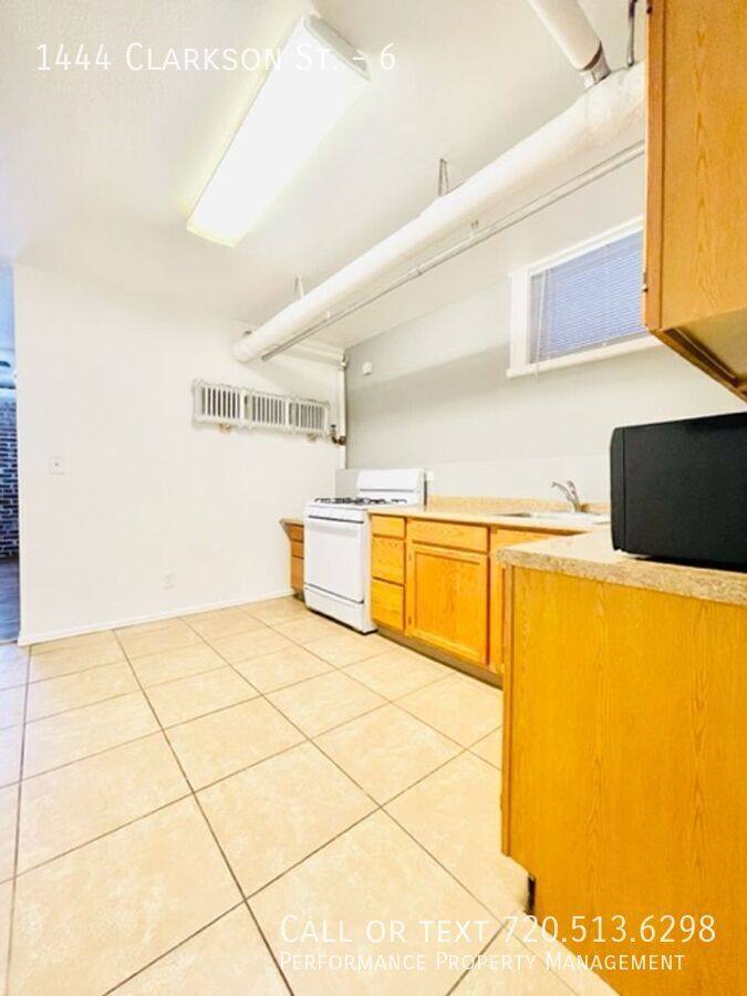 Apartment for rent at 1444 Clarkson St #6, Denver, CO 80218