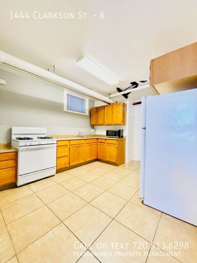 Apartment for rent at 1444 Clarkson St #6, Denver, CO 80218