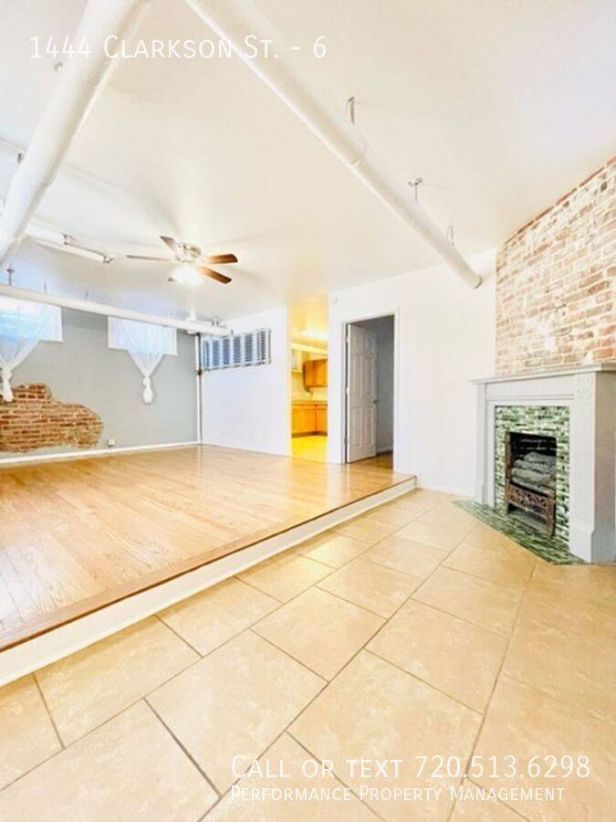 Apartment for rent at 1444 Clarkson St #6, Denver, CO 80218