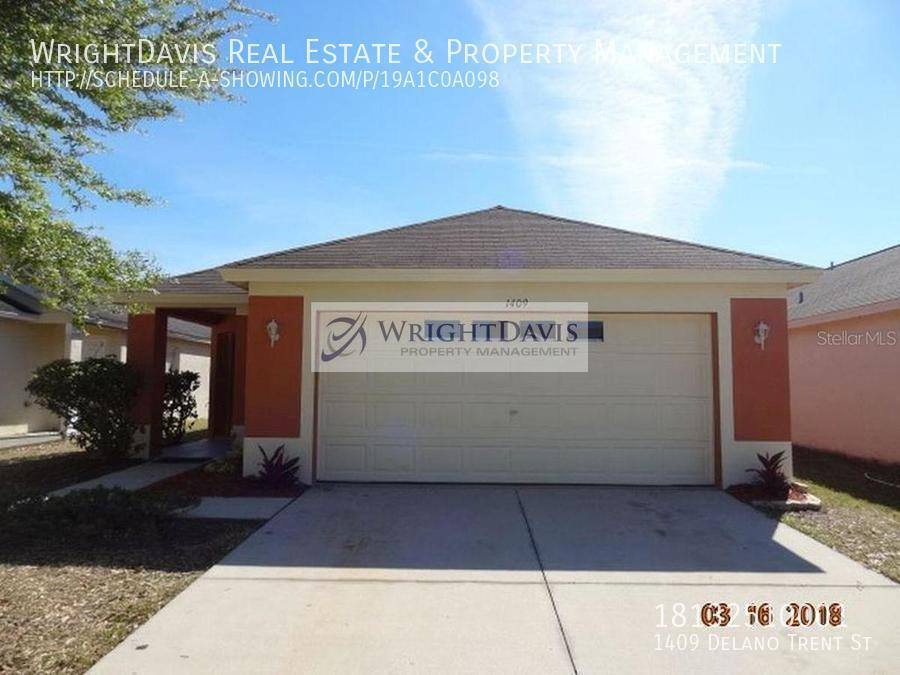 House for rent at 1409 Delano Trent St, Ruskin, FL 33570