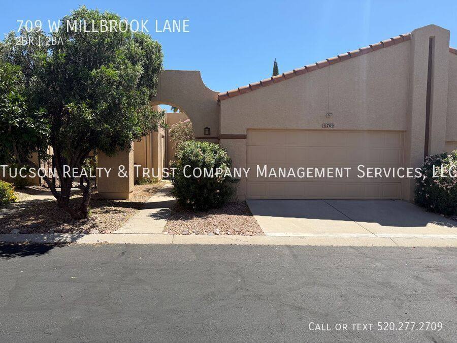 Townhouse for rent at 709 W Millbrook Lane, Tucson, AZ 85704