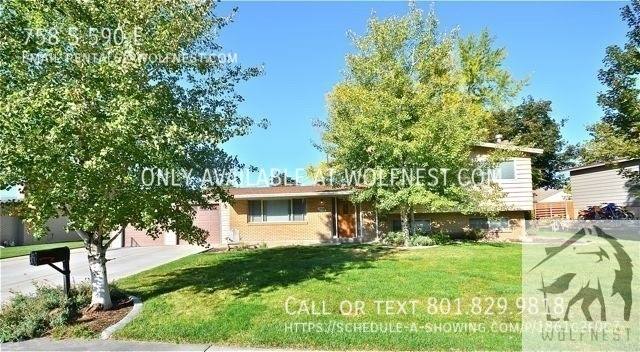House for rent at 758 S 590 E, Orem, UT 84097