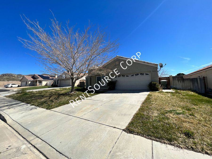 House for rent at 3424 Amber St, Rosamond, CA 93560