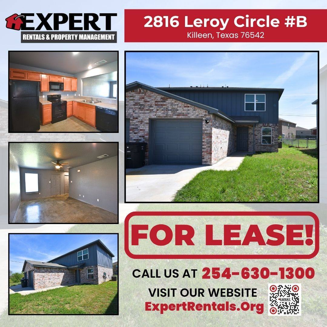 House for rent at 2816 Leroy Circle, Killeen, TX 76542