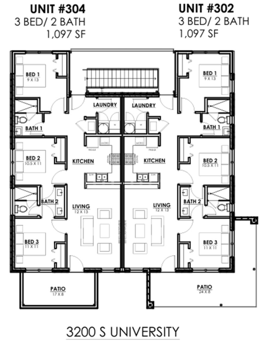 Condo for rent at 3200 S University Dr #204A, Fort Worth, TX 76109
