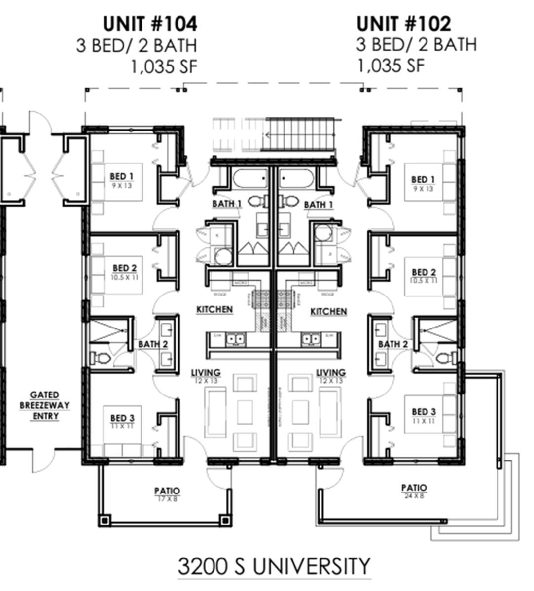 Condo for rent at 3200 S University Dr #204A, Fort Worth, TX 76109