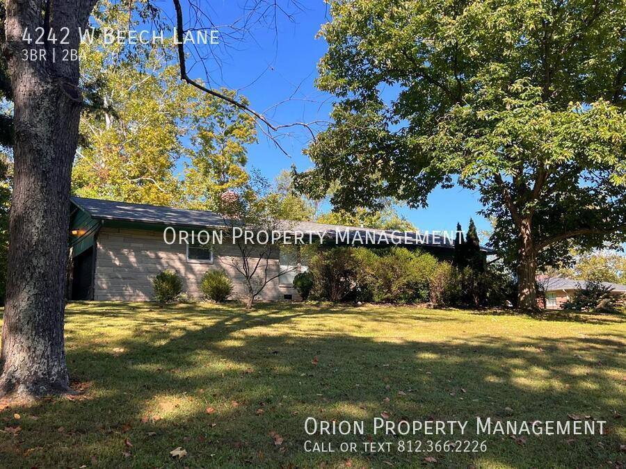 House for rent at 4242 W Beech Lane, Bloomington, IN 47404