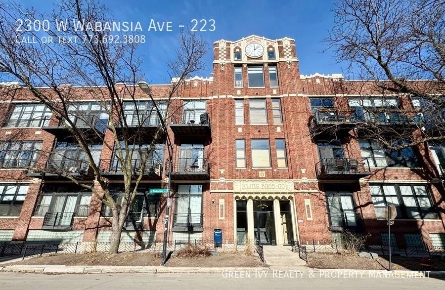 Apartment for rent at 2300 W Wabansia Ave #223, Chicago, IL 60647