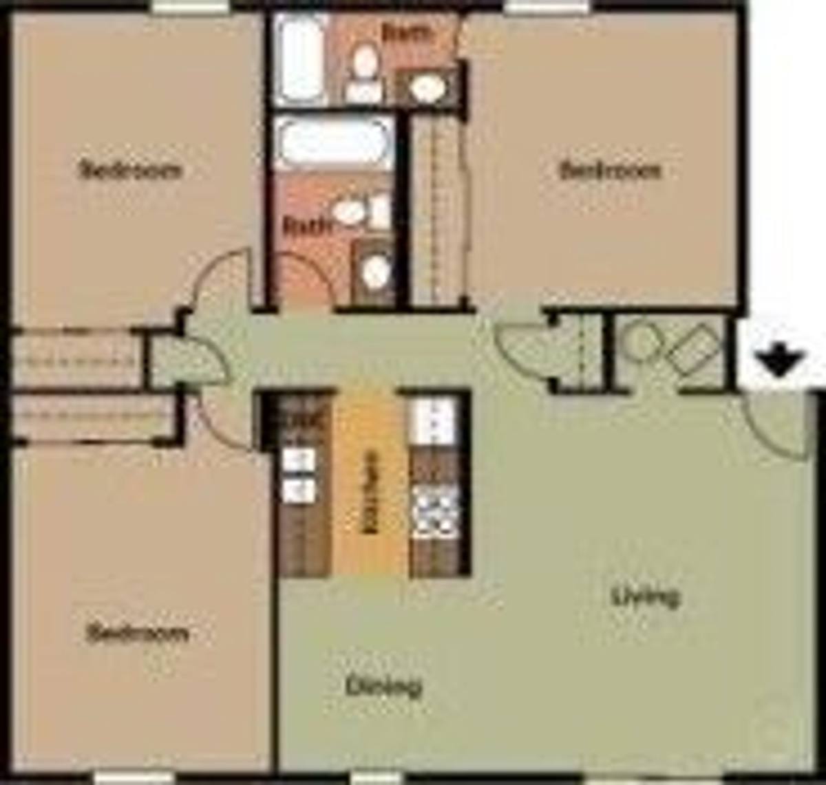 Townhouse for rent at 1001-1011 Springhouse Dr, Columbia, SC 29210